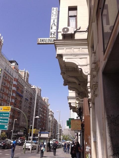 Hostal Lamalonga Otel Madrid Dış mekan fotoğraf