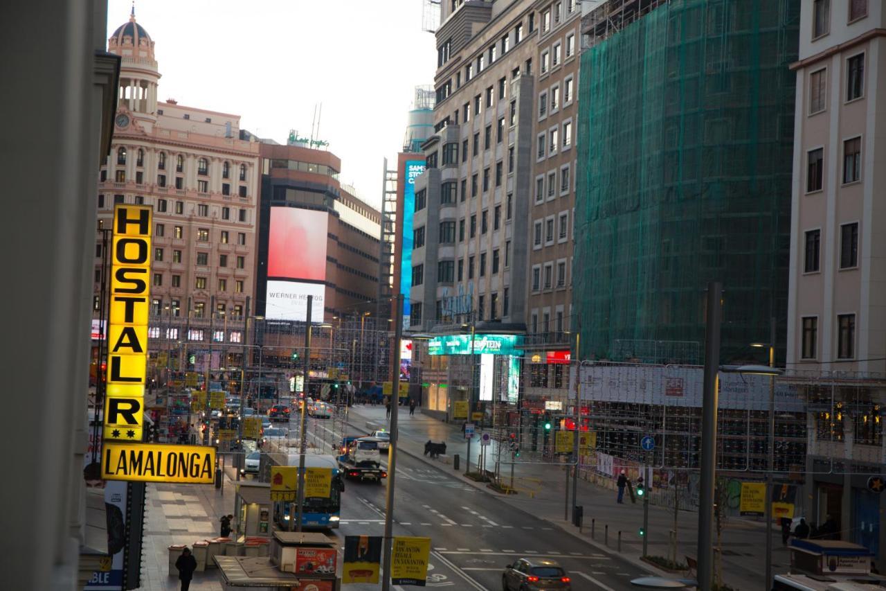 Hostal Lamalonga Otel Madrid Dış mekan fotoğraf